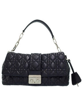 Christian Dior Cannage Quilted Hobo Bag